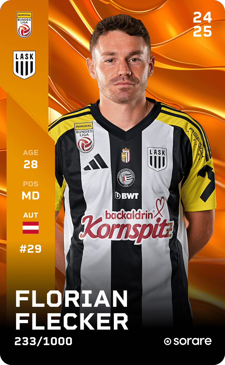 Florian Flecker 2024-25 • Limited 233/1000