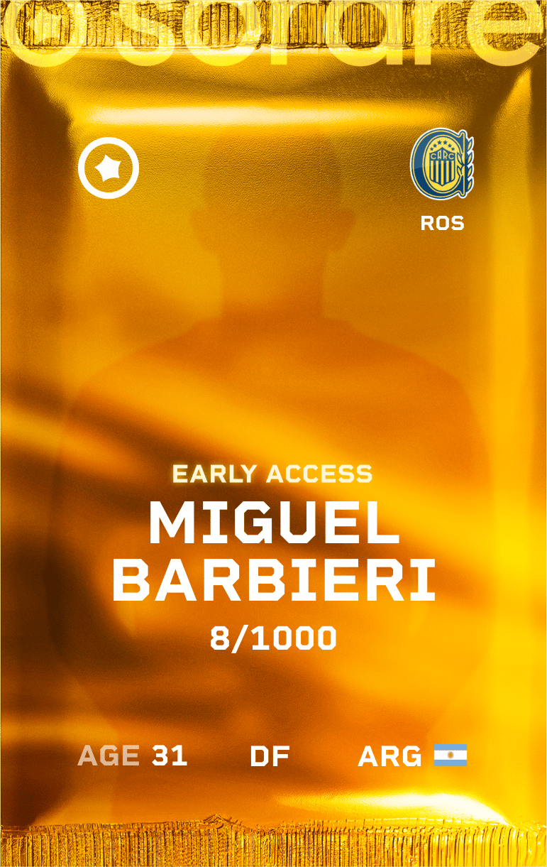 Miguel Barbieri 2025-26 • Limited 8/1000