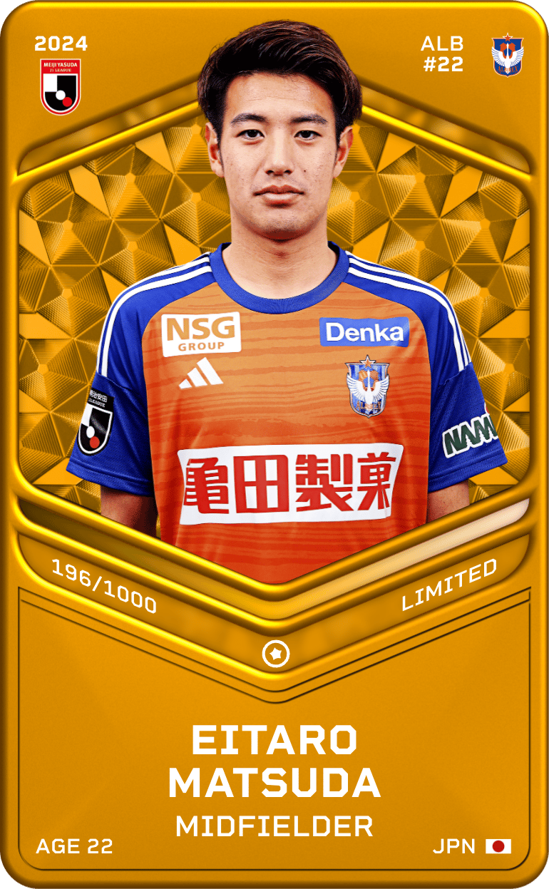 Eitaro Matsuda 2024-25 • Limited 196/1000