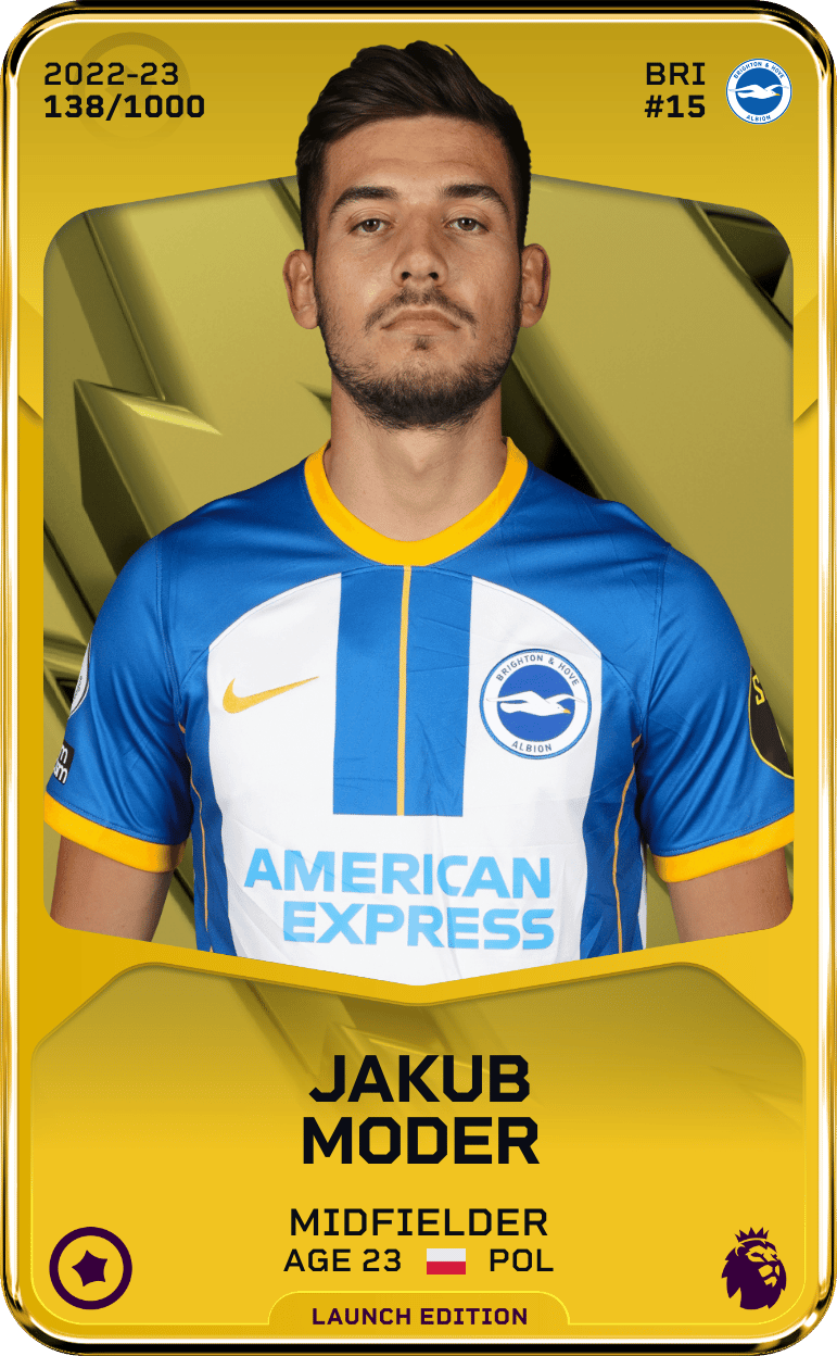 Jakub Moder 2022-23 • Limited 138/1000
