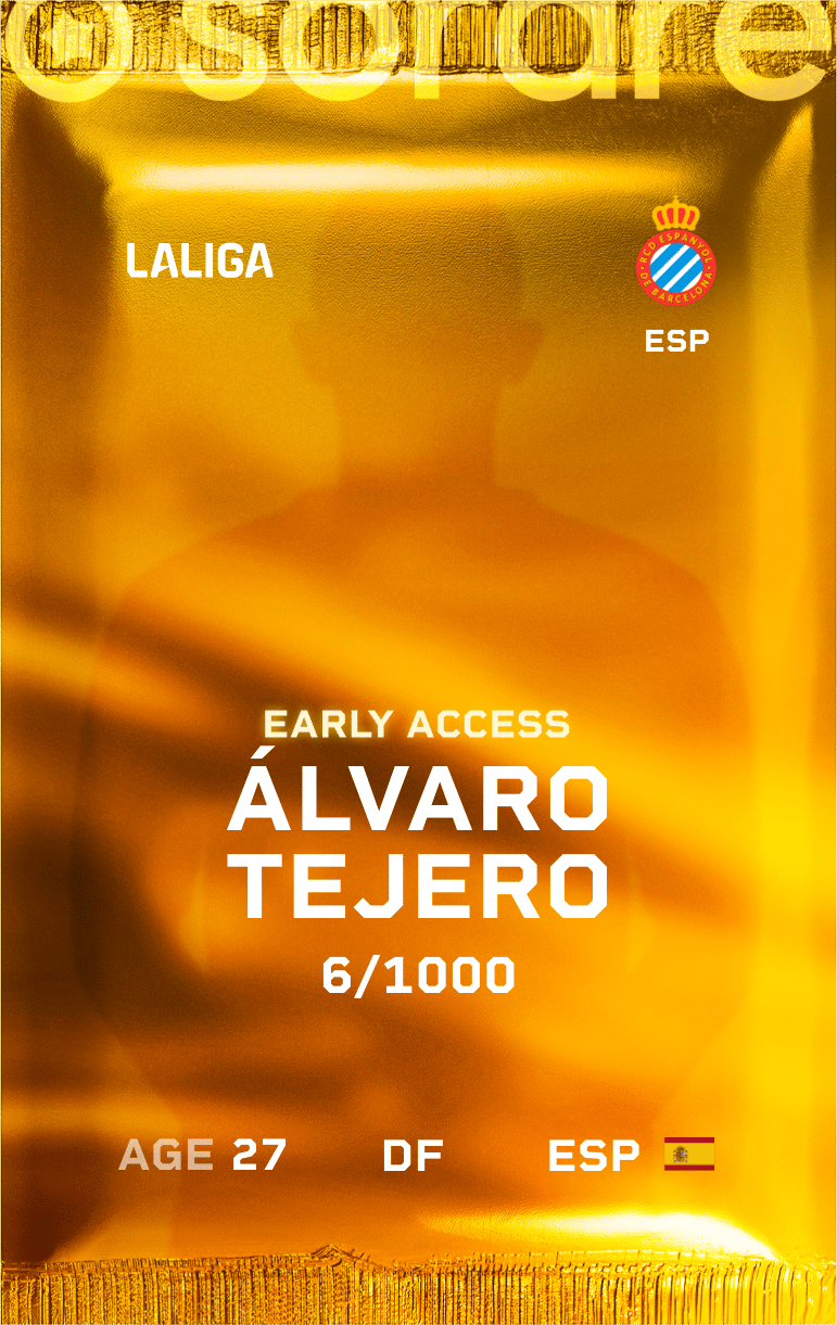 Álvaro Tejero 2024-25 • Limited 6/1000