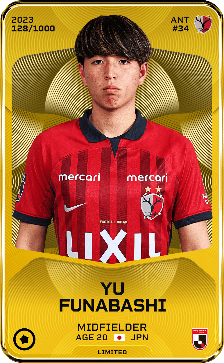 Yu Funabashi 2023-24 • Limited 128/1000