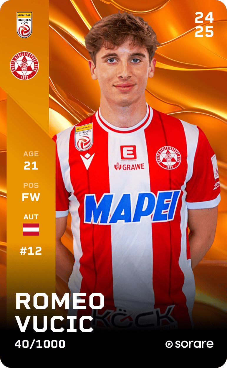 Romeo Vucic 2024-25 • Limited 40/1000
