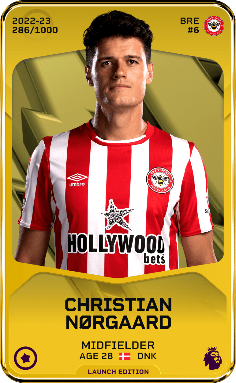 Christian Nørgaard 2022-23 • Limited 286/1000