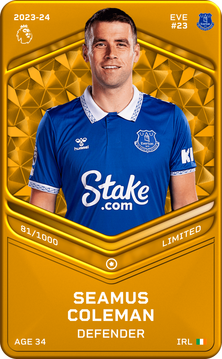 Seamus Coleman 2023-24 • Limited 81/1000
