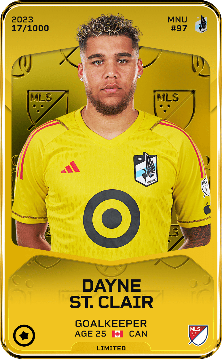 Dayne St. Clair 2023-24 • Limited 17/1000