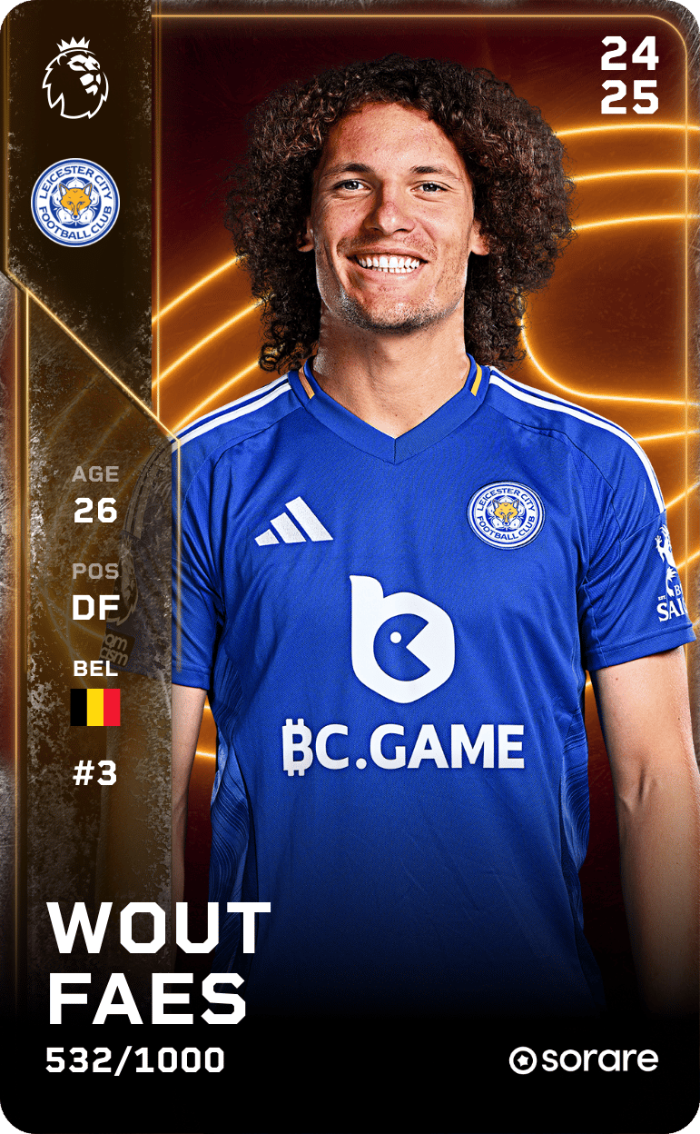 Wout Faes 2024-25 • Limited 532/1000