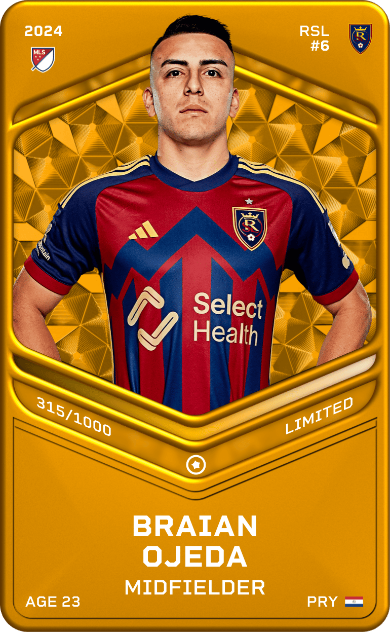 Braian Ojeda 2024-25 • Limited 315/1000