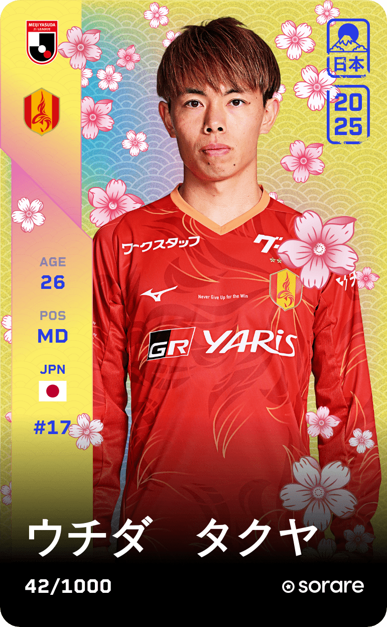 Takuya Uchida 2025-26 • Limited 42/1000