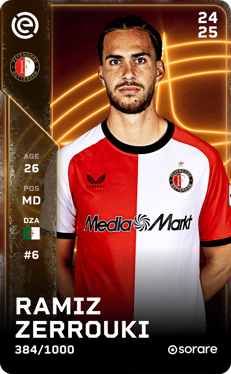 Ramiz Zerrouki 2024-25 • Limited 384/1000