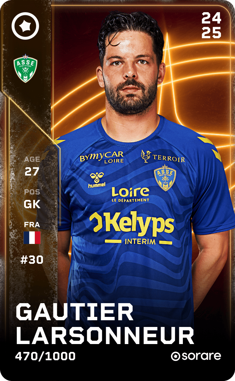 Gautier Larsonneur 2024-25 • Limited 470/1000