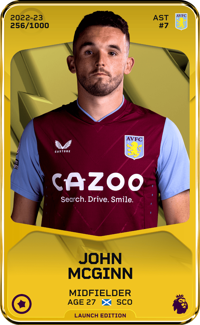 John  McGinn 2022-23 • Limited 256/1000