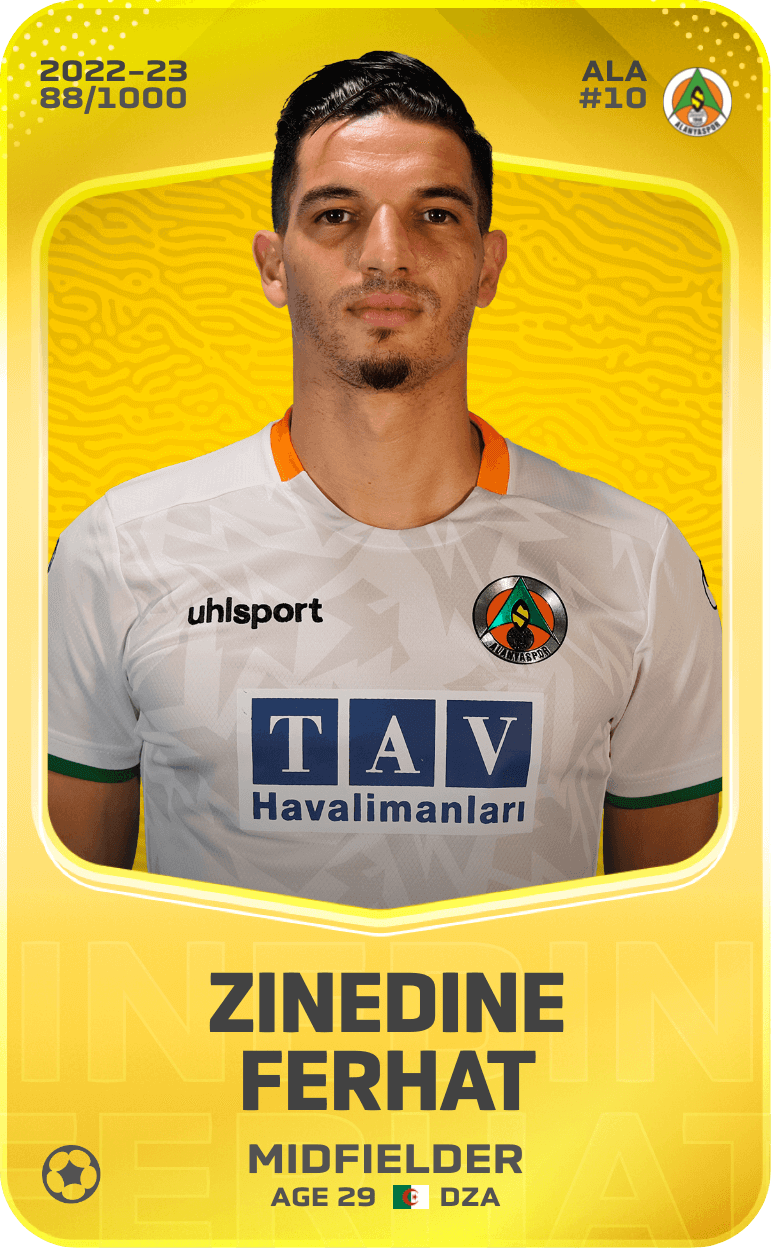 Zinedine Ferhat 2022-23 • Limited 88/1000