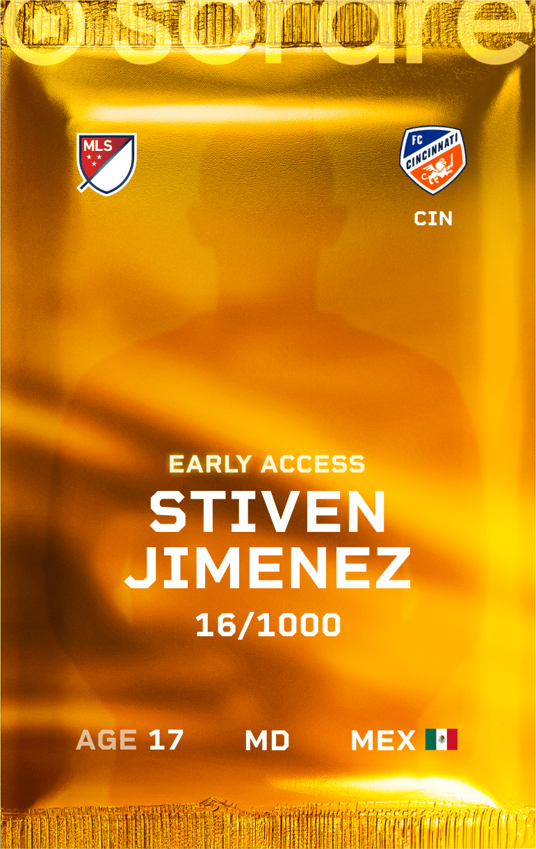 Stiven Jimenez 2025-26 • Limited 16/1000