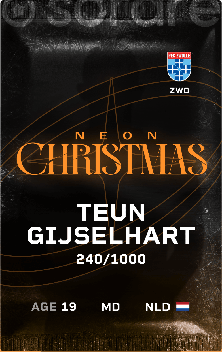 Teun Gijselhart 2024-25 • Limited 240/1000
