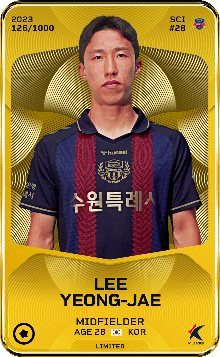 Lee Yeong-Jae 2023-24 • Limited 126/1000
