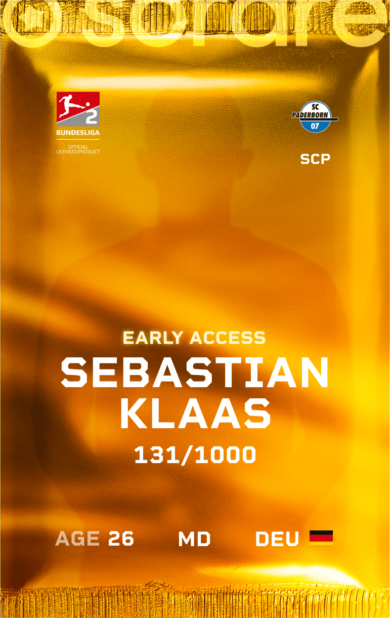 Sebastian Klaas 2024-25 • Limited 131/1000