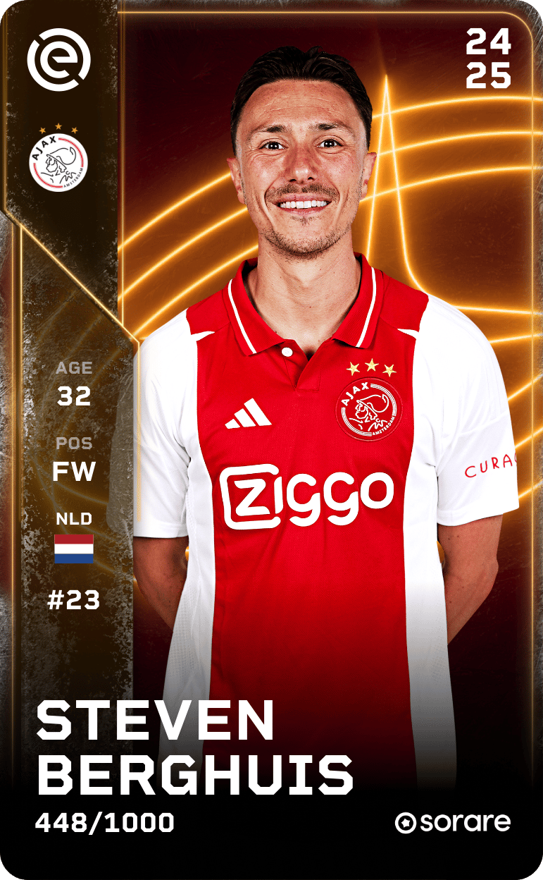 Steven Berghuis 2024-25 • Limited 448/1000