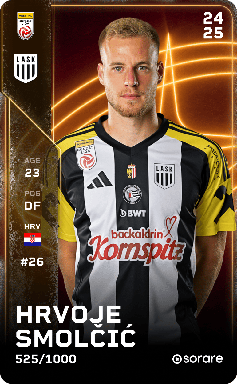 Hrvoje Smolčić 2024-25 • Limited 525/1000