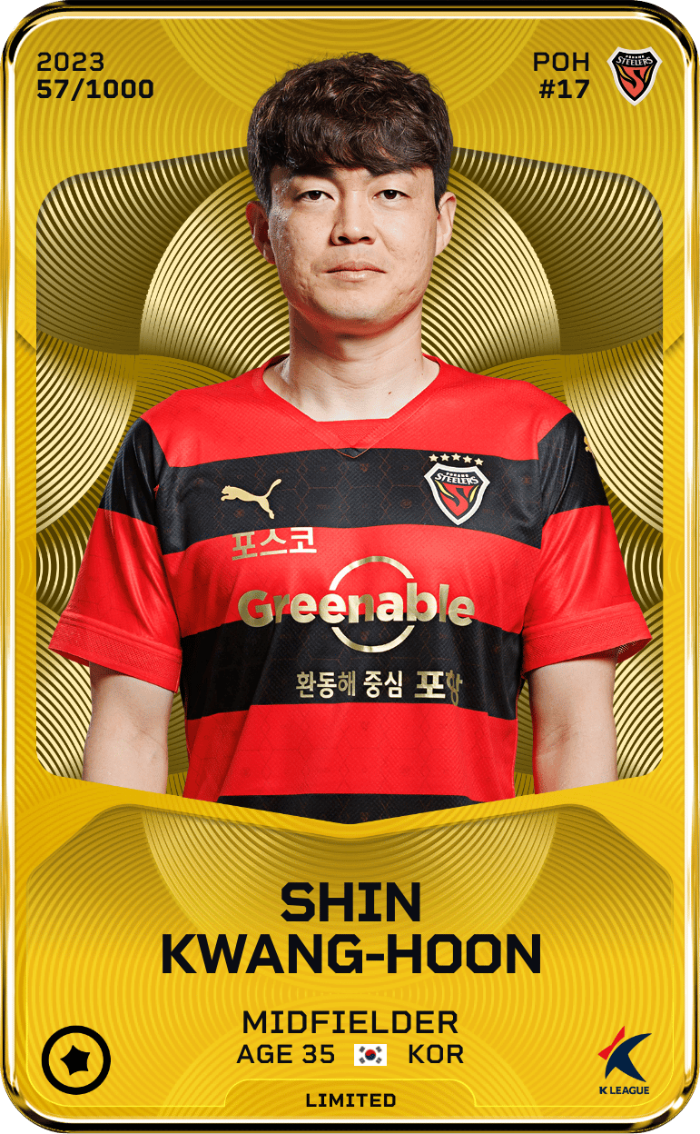 Shin Kwang-Hoon 2023-24 • Limited 57/1000