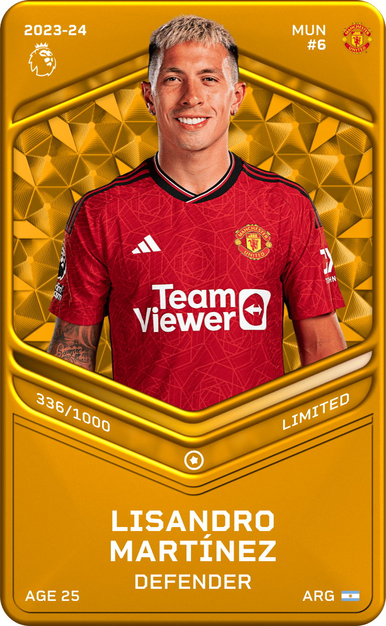 Lisandro Martínez 2023-24 • Limited 336/1000