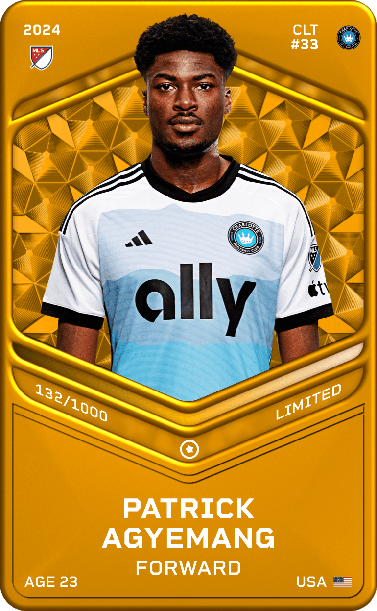 Patrick Agyemang 2024-25 • Limited 132/1000