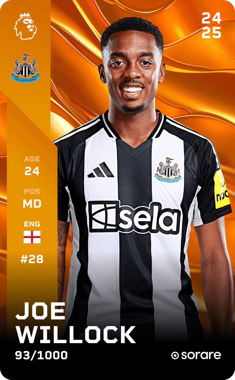 Joe Willock 2024-25 • Limited 93/1000