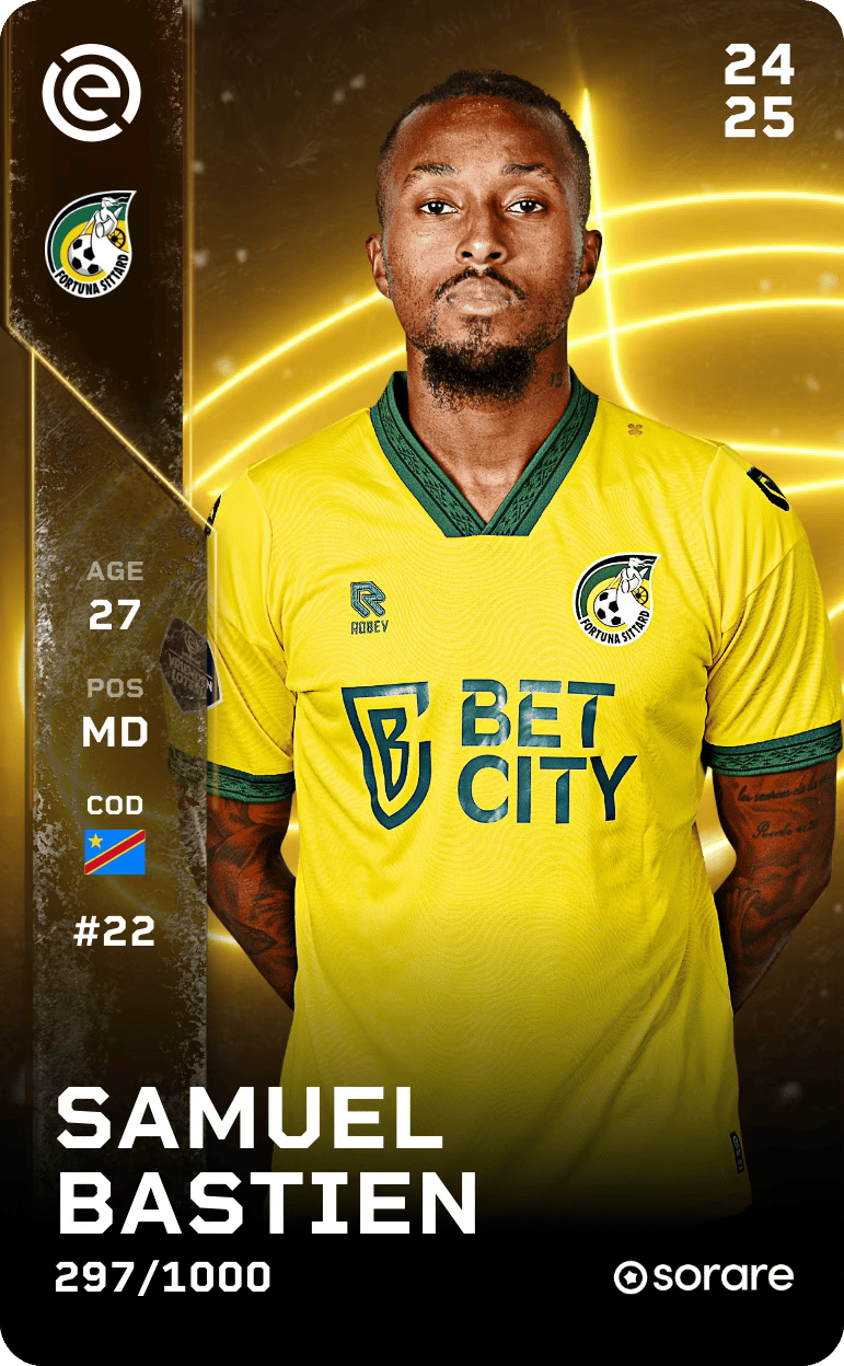 Samuel Bastien 2024-25 • Limited 297/1000