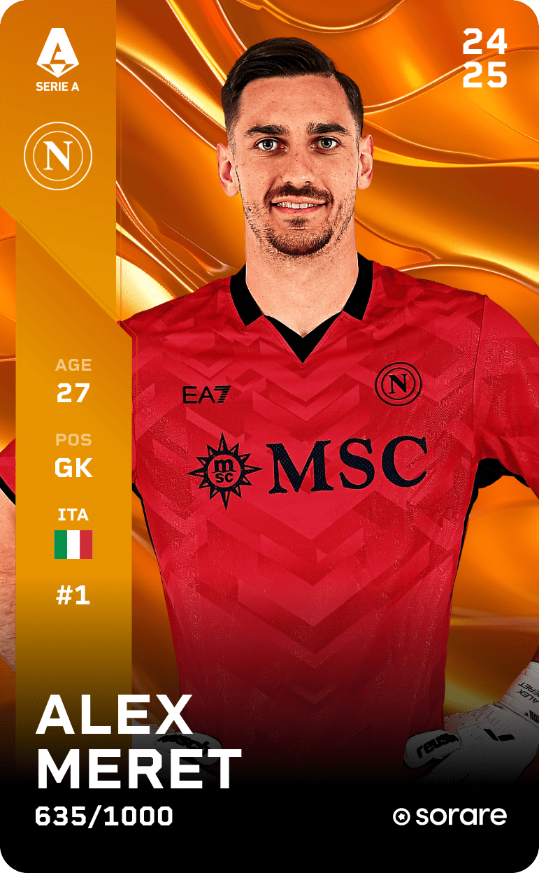 Alex Meret 2024-25 • Limited 635/1000