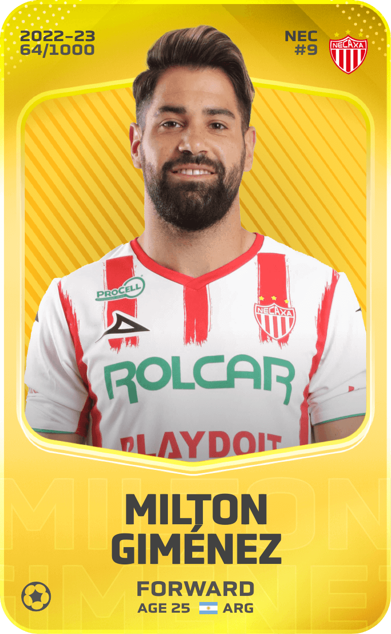 Milton Giménez 2022-23 • Limited 64/1000