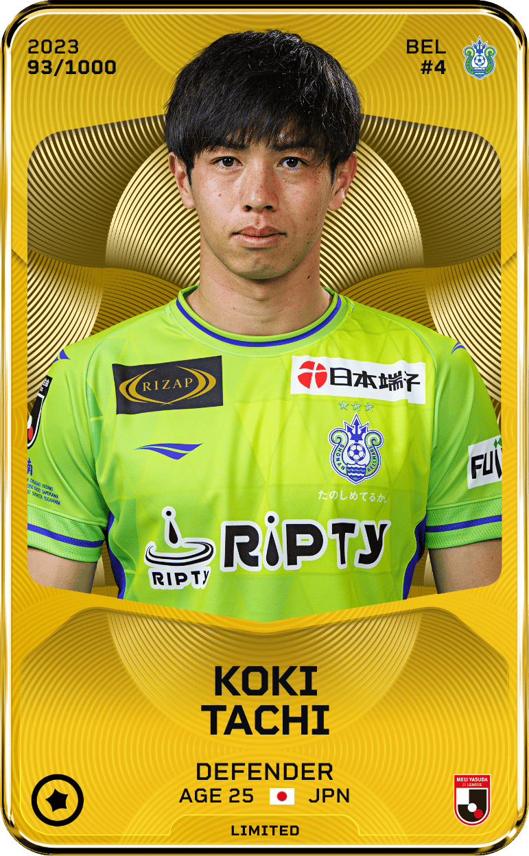 Koki Tachi 2023-24 • Limited 93/1000