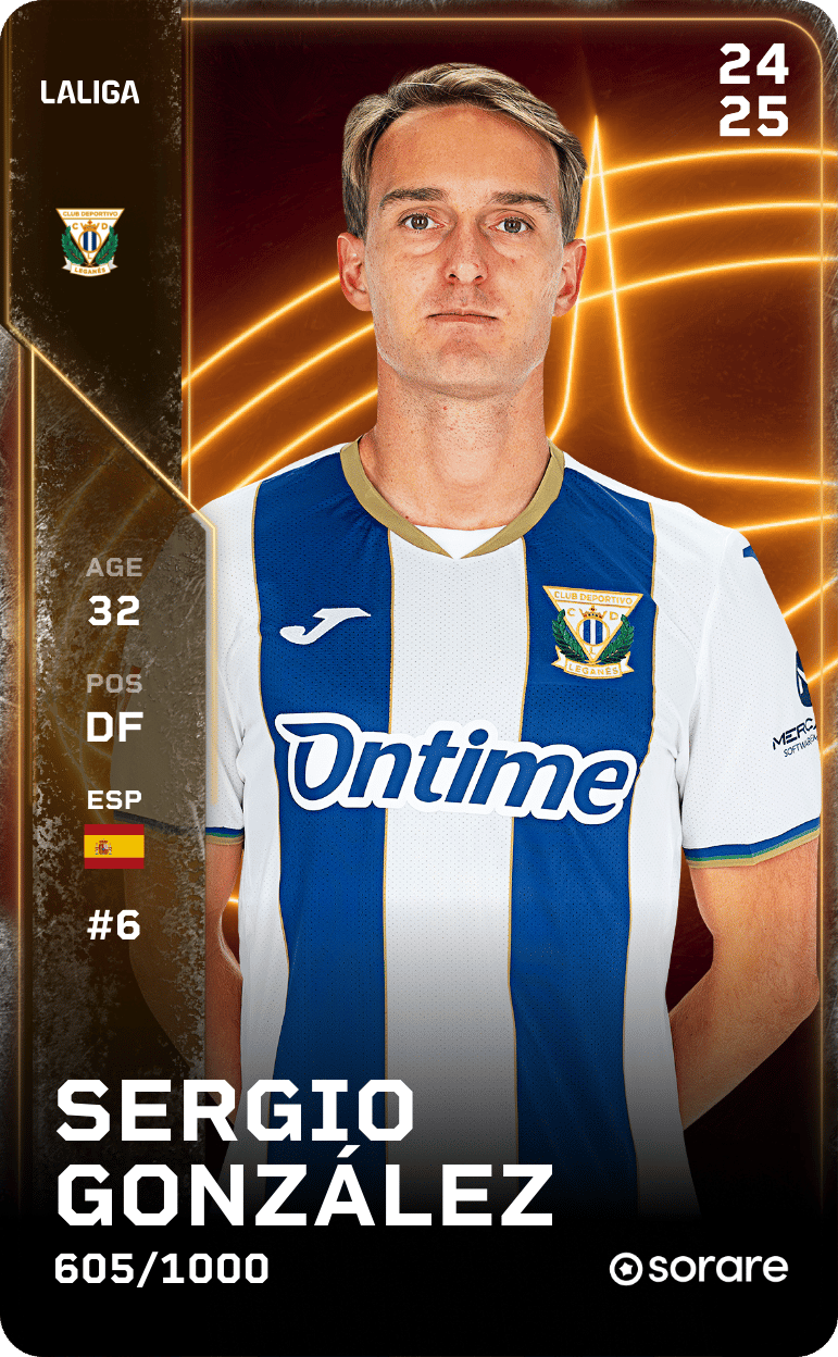 Sergio González 2024-25 • Limited 605/1000