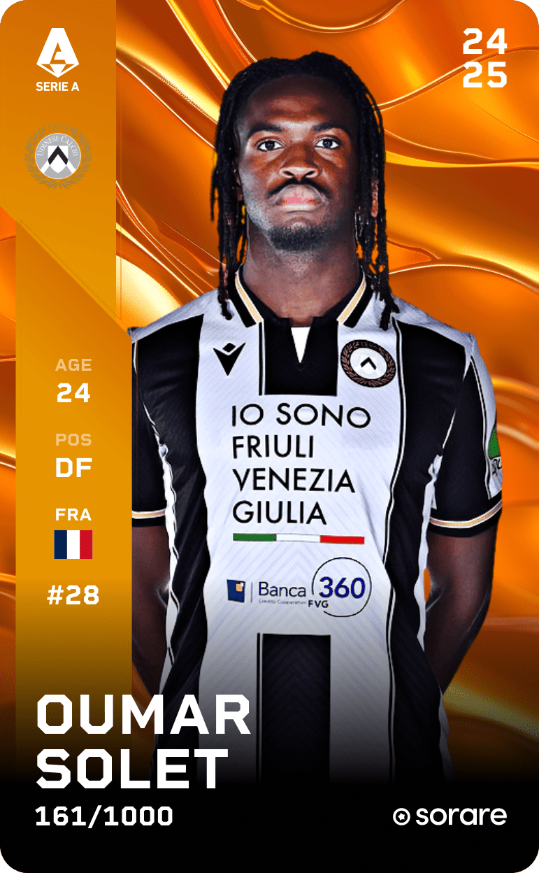 Oumar Solet 2024-25 • Limited 161/1000