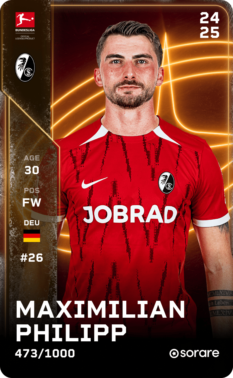 Maximilian Philipp 2024-25 • Limited 473/1000