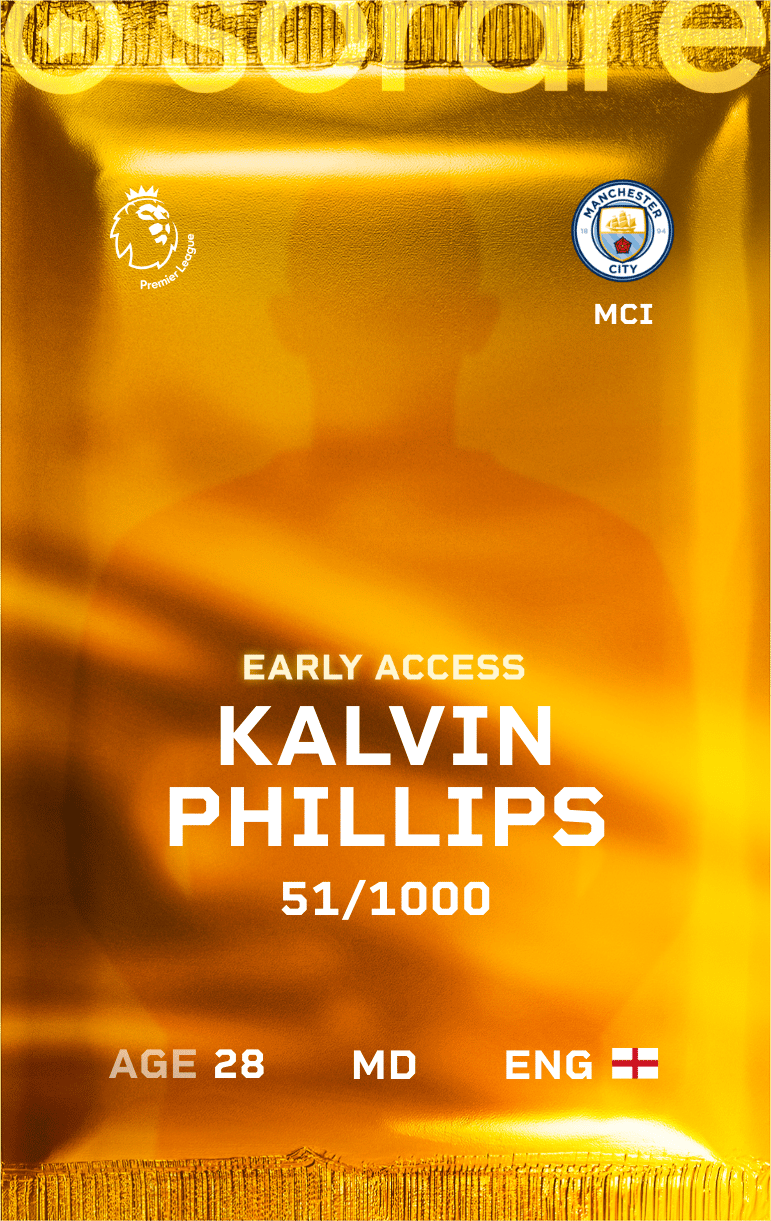 Kalvin Phillips 2024-25 • Limited 51/1000