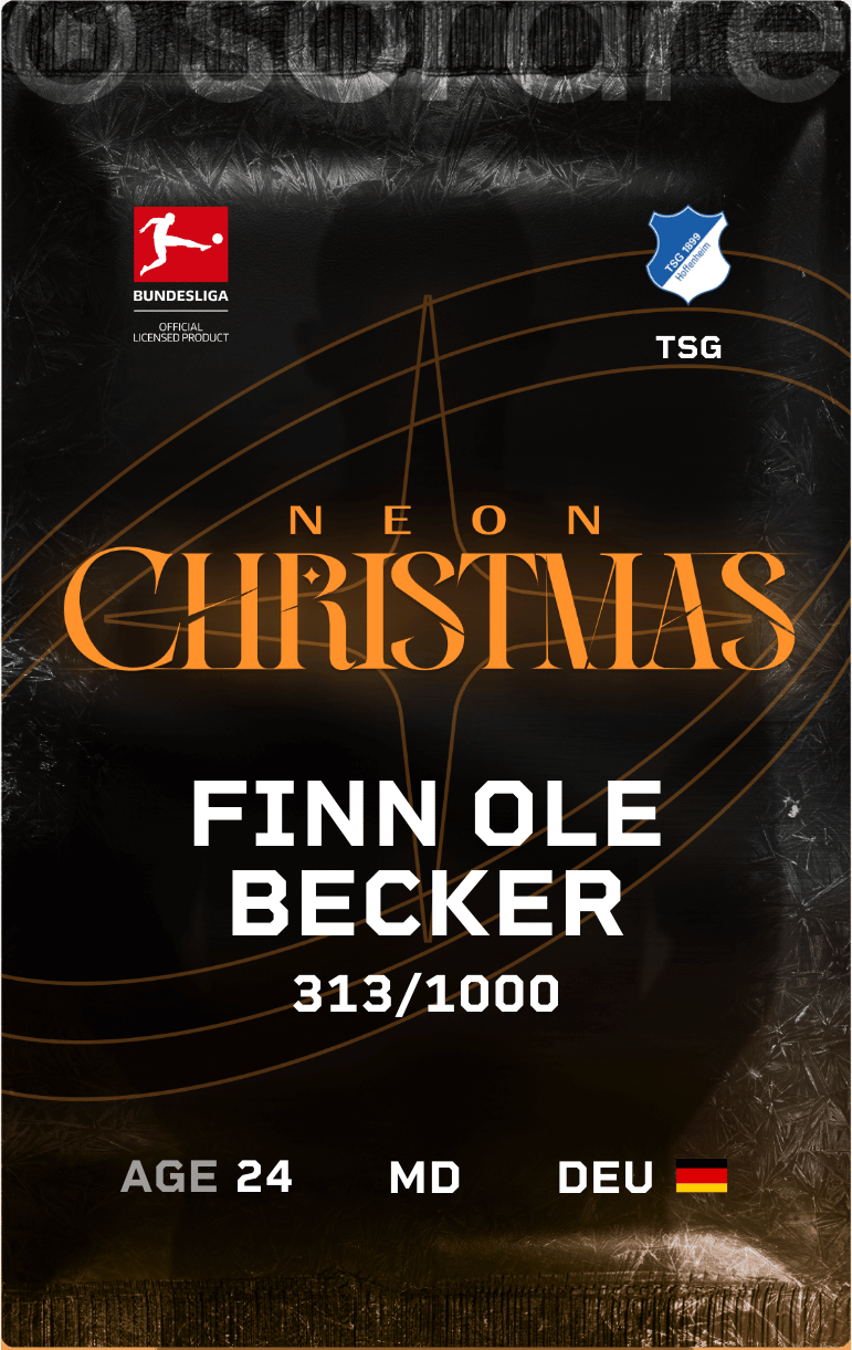 Finn Ole Becker 2024-25 • Limited 313/1000