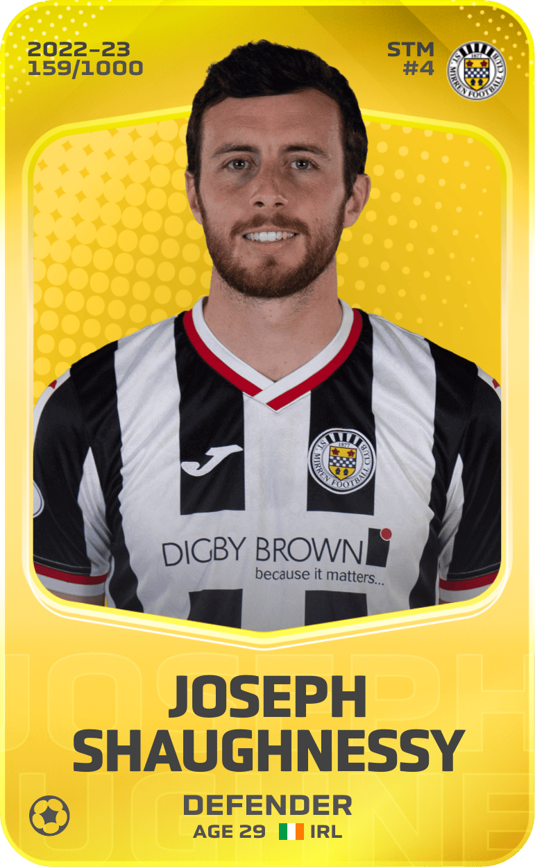 Joseph Shaughnessy 2022-23 • Limited 159/1000