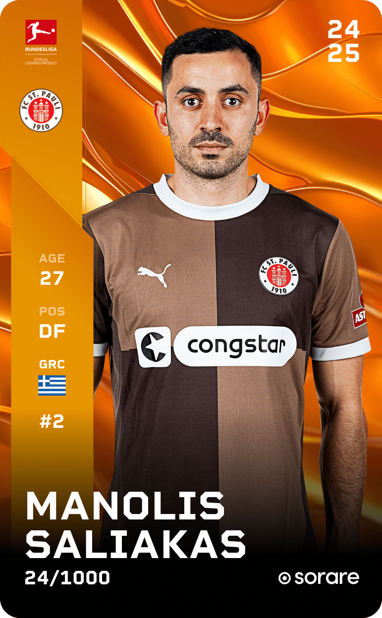 Manolis Saliakas 2024-25 • Limited 24/1000