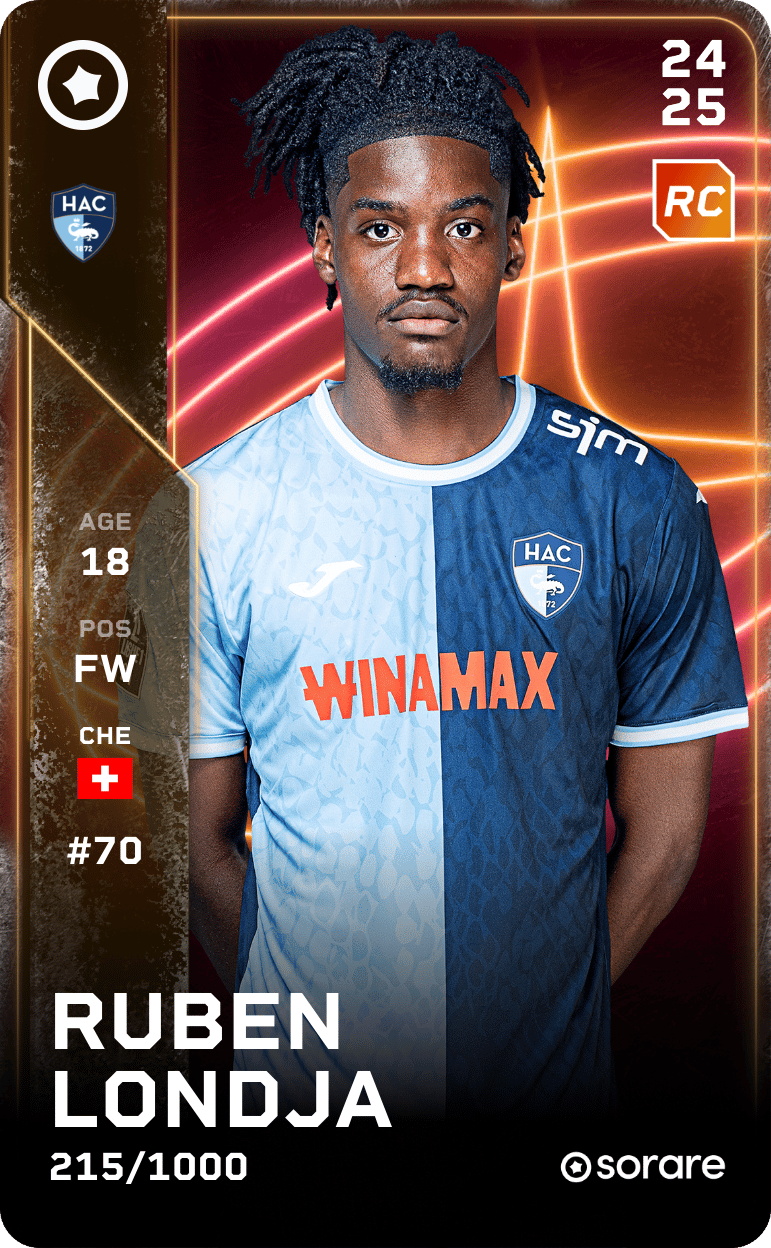 Ruben Londja 2024-25 • Limited 215/1000