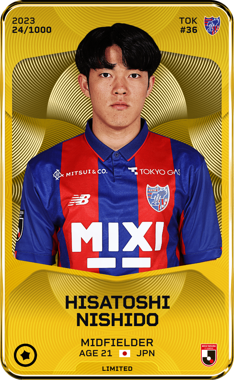 Hisatoshi Nishido 2023-24 • Limited 24/1000