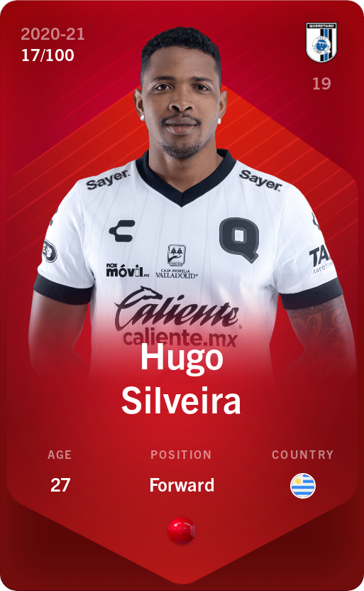 Sorare - Sorare Official - Hugo Silveira 2020-21 • Rare 17/100 - NFT # 7694332070236769677778749875352587591579952188073316768490612766800517079910