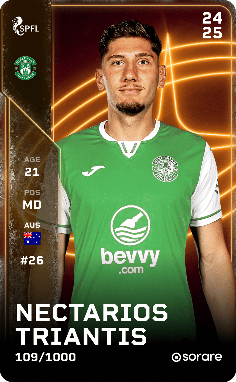 Nectarios Triantis 2024-25 • Limited 109/1000