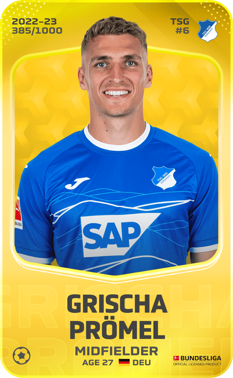 Grischa Prömel 2022-23 • Limited 385/1000