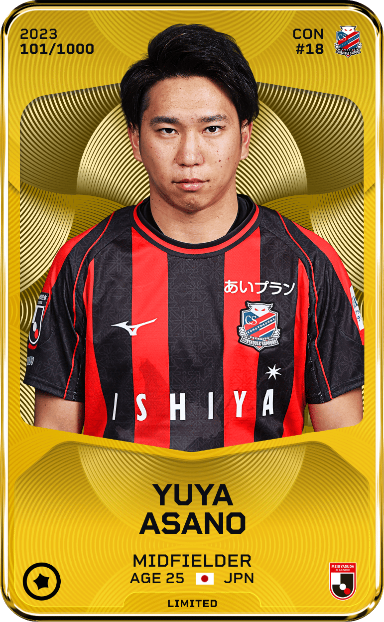 Yuya Asano 2023-24 • Limited 101/1000