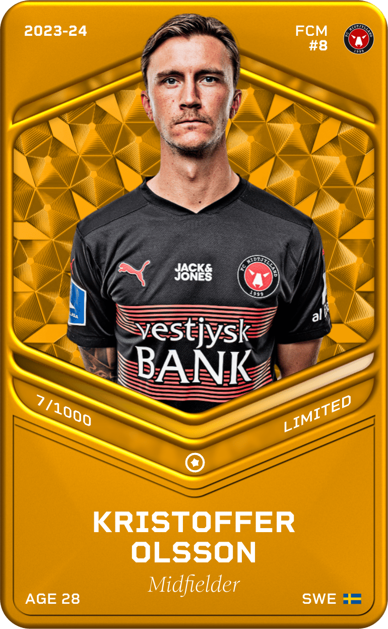 Kristoffer Olsson 2023-24 • Limited 7/1000