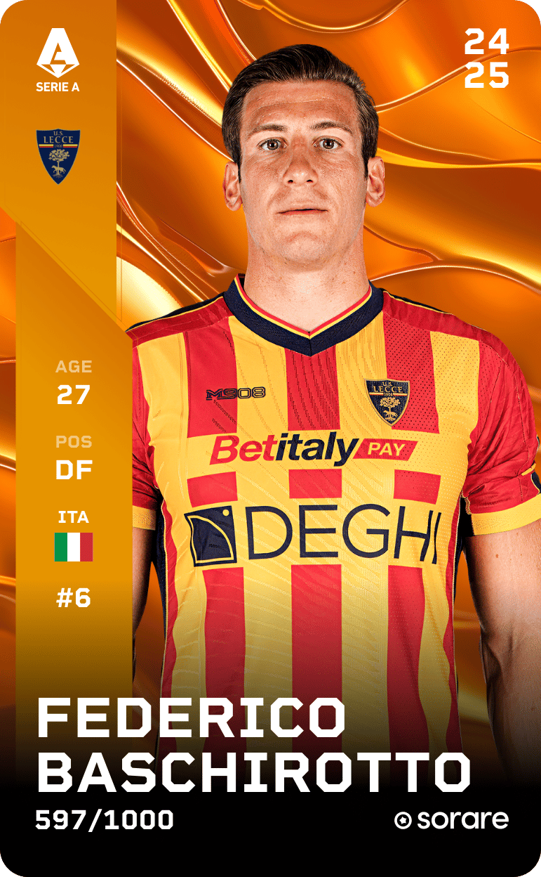 Federico Baschirotto 2024-25 • Limited 597/1000