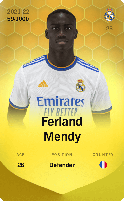 Ferland Mendy 2021-22 • Limited 59/1000