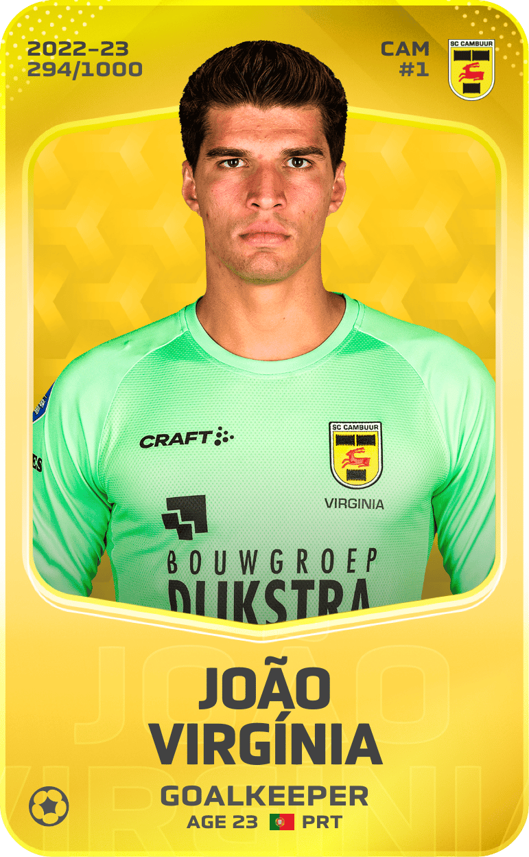 João Virgínia 2022-23 • Limited 294/1000