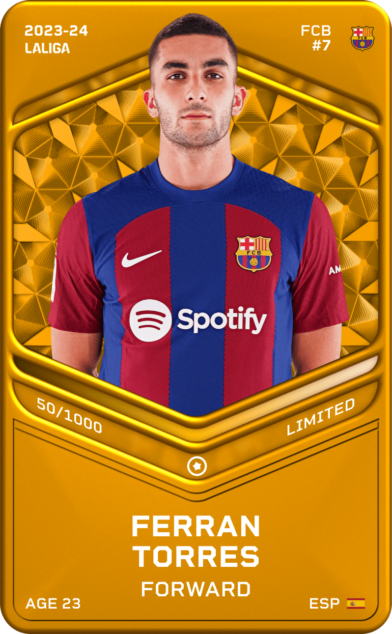Ferran Torres 2023-24 • Limited 50/1000