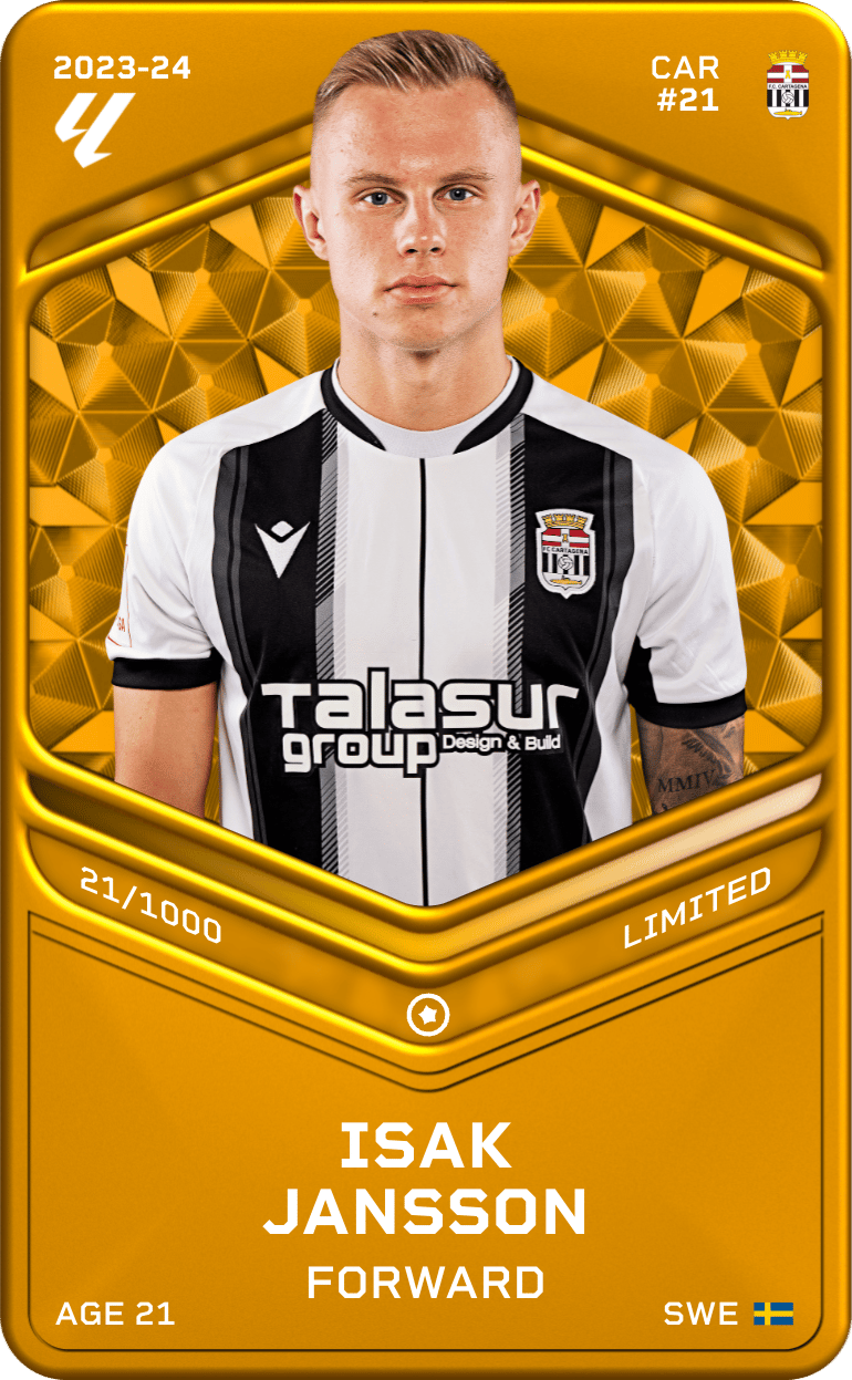 Isak Jansson 2023-24 • Limited 21/1000